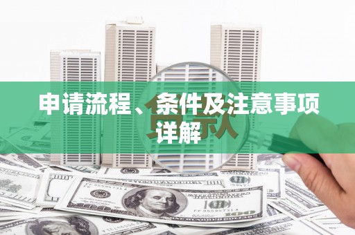 龙湖申请流程、条件及注意事项详解