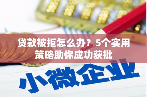 龙湖贷款被拒怎么办？5个实用策略助你成功获批