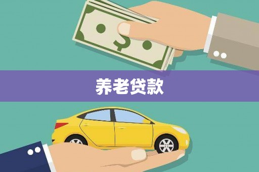 龙湖养老贷款