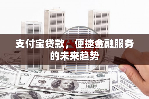 龙湖支付宝贷款，便捷金融服务的未来趋势
