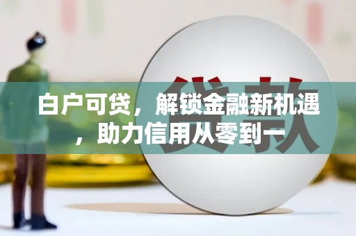 龙湖白户可贷，解锁金融新机遇，助力信用从零到一