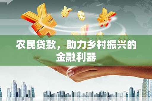 龙湖农民贷款，助力乡村振兴的金融利器