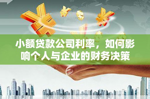 龙湖小额贷款公司利率，如何影响个人与企业的财务决策
