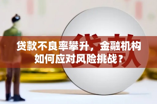 龙湖贷款不良率攀升，金融机构如何应对风险挑战？