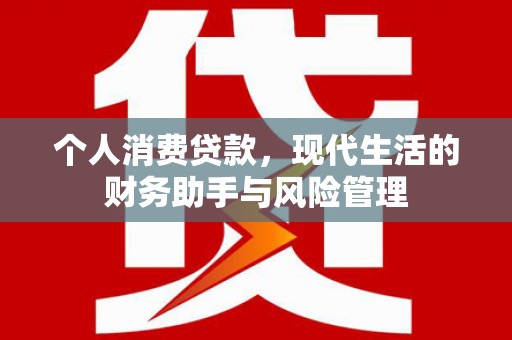 龙湖个人消费贷款，现代生活的财务助手与风险管理