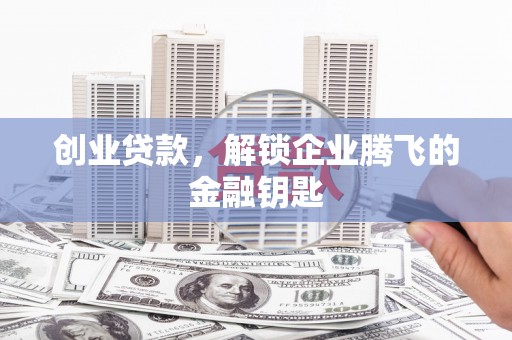 龙湖创业贷款，解锁企业腾飞的金融钥匙
